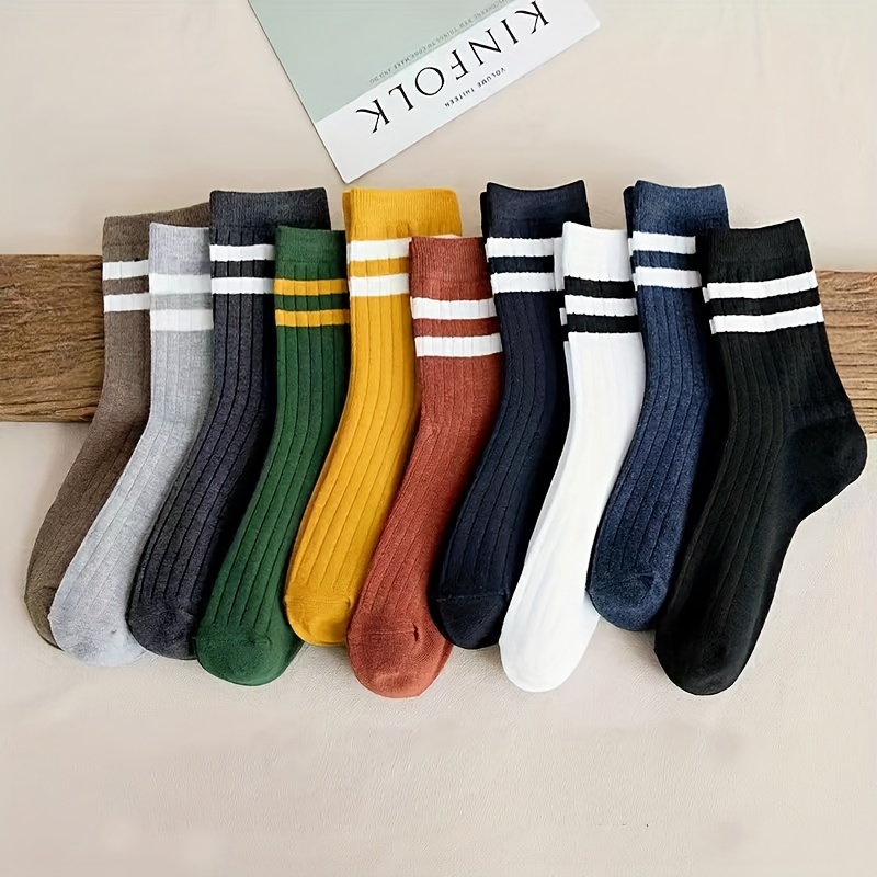 Новинка из 5 мужских носков —  – обзор и цена Cotton Crew Sock Pack